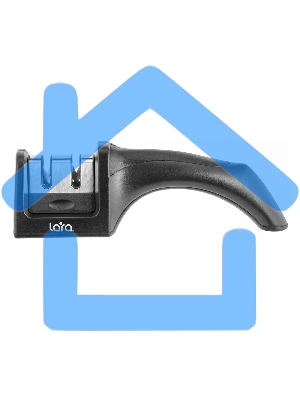 Ножеточка LARA LR05-02 съемный блок, 2 точильных полотна, пластик ABS/нержавеющая сталь AISI 201