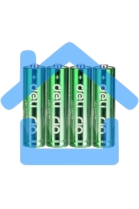 Батарея Deli Rio AAA (4шт) спайка