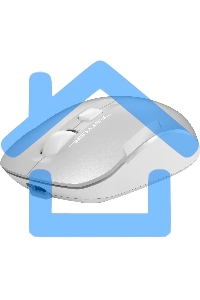 Мышь беспроводная A4Tech Fstyler FB26CS Air2 серебристый/белый, 2000 dpi, радиоканал, Bluetooth, USB, кнопки - 4