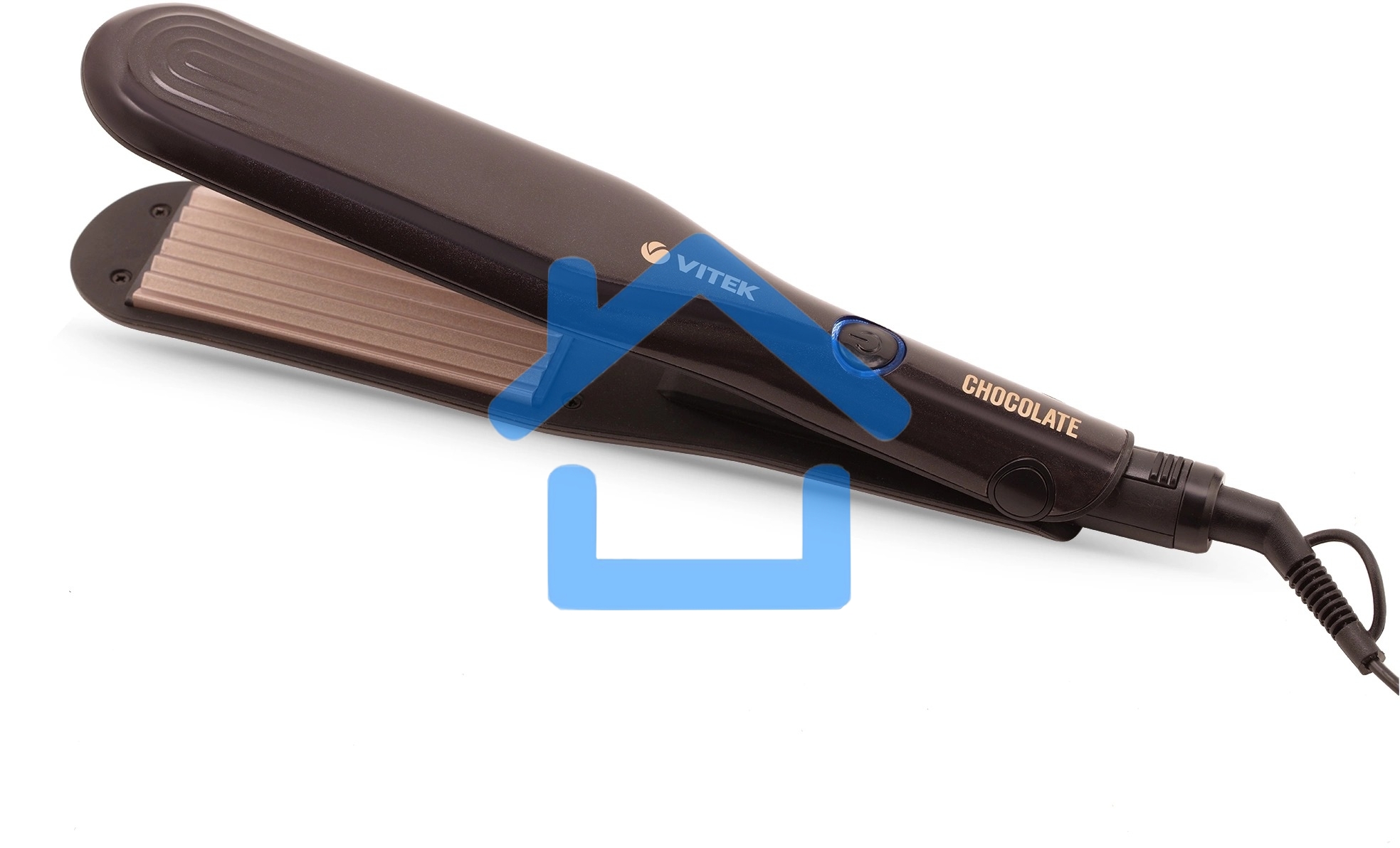 Щипцы Vitek Chocolate VT-2502 62Вт разноцветный макс.темп.:220С покрытие:керамико-турмалиновое