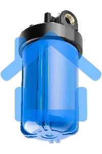 Корпус магистрального фильтра Гейзер 10BB с латунными вставками