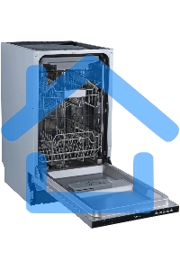 Встраиваемая посудомоечная машина Бирюса DWB-410/6, черный, 44.8 см, 10 компл., 47 дБ, класс A++