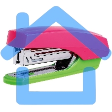 Степлер ручной Deli E0246 N10 (12 листов), ассорти, 50 скоб, коробка