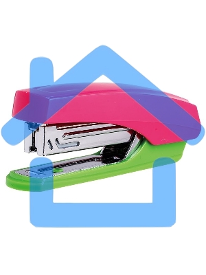 Степлер ручной Deli E0246 N10 (12 листов), ассорти, 50 скоб, коробка