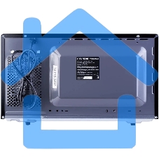 Микроволновая печь Hyundai HYM-D3010 черный, 23 л, 800 Вт, переключатели - кнопки, поворотный механизм