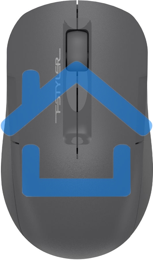 Мышь беспроводная A4Tech Fstyler FG15C Air2 серый, 1200 dpi, радиоканал, USB, кнопки - 3
