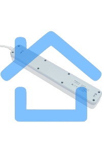 Сетевой фильтр Гарнизон 2.0 Мультипорт EPS-4-U3-W-4, 4 р, 10А, 3xUSB, 4м, ур.защиты 2+, белый, пакет