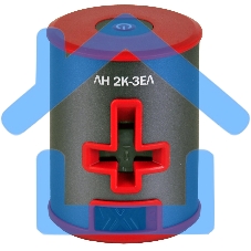 Нивелир лазерн. Elitech ЛН 2К-ЗЕЛ 2кл.лаз. 510нм цв.луч. зеленый 2луч. (201470)