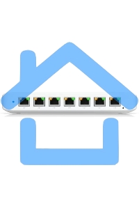 Коммутатор Ubiquiti UniFi Switch Ultra 60W PoE-коммутатор, 8х 1G RJ45, раздача 52 Вт