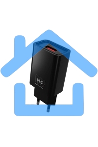 Зарядное устройство MORE CHOICE (4620202555687) NC07i СЗУ 1USB 2.0A, черный