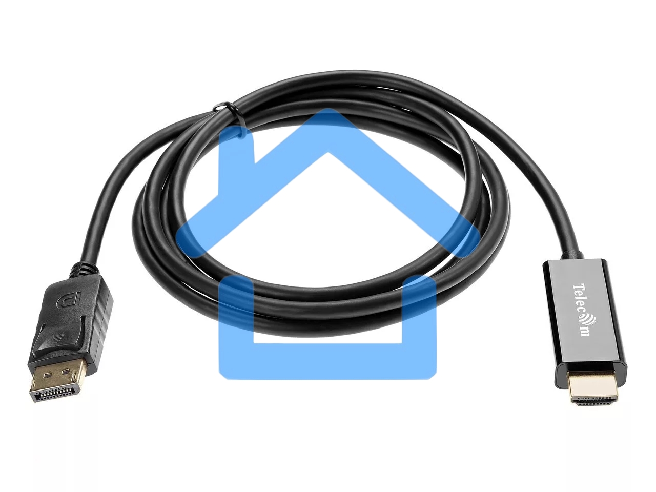 Кабель-переходник DisplayPort M-> HDMI M 1.8m Telecom [TA494)