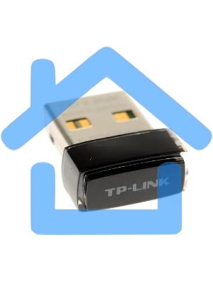 Сетевой адаптер TP-Link SOHO TL-WN725N Беспроводной USB Нано адаптер 150 Мбит/с стандарта N c кнопкой QSS(Realtec)