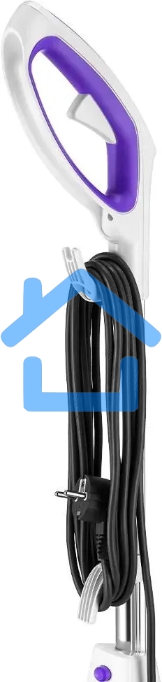 Швабра паровая Kitfort КТ-1085 1500Вт белый/фиолетовый
