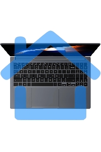 Ноутбук Samsung Galaxy Book 4 NP750 i5-1335U 16Gb SSD 512Gb Intel Iris Xe Graphics 15,6 FHD IPS Cam 54Вт*ч Win11SL(ENG) KBD RU\ENG Серый NP750XGJ-LG2IN