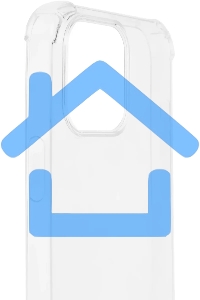 Чехол (клип-кейс) BoraSCO для Apple iPhone 16 Pro Max Bumper Case прозрачный