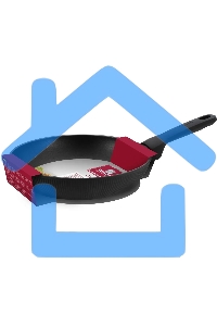 Сковорода Rondell Shell RDA-1929 круглая 28см покрытие: Xylan Plus ручка несъемная (без крышки) серый