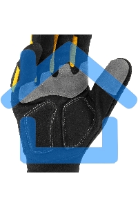 Перчатки универсальные Denzel 68002 усиленные, с защитными накладками, размер 9
