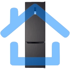 Холодильник Thomson BFC30EI03 двухкамерный черный 257/94 л морозилка снизу