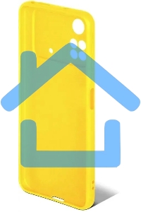 Чехол (клип-кейс) DF poCase-03 для Poco M4 Pro (4G) желтый