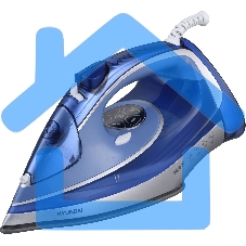 Утюг Hyundai H-SI01670 2800Вт синий/золотистый