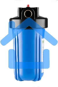 Корпус магистрального фильтра Гейзер 10BB с латунными вставками