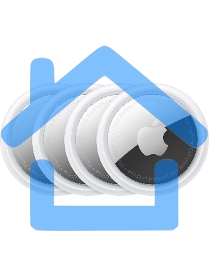 Трекер Apple AirTag 4 pack MX542LL/A A2187 195949686641