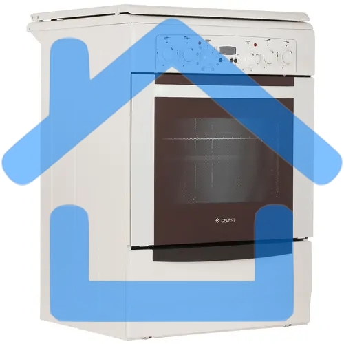 Плита комбинированная Gefest ПГЭ 6102-03 0167 бежевый, конфорок 4 газовых, духовка 55 л, 60 см x 85 см x 60 см