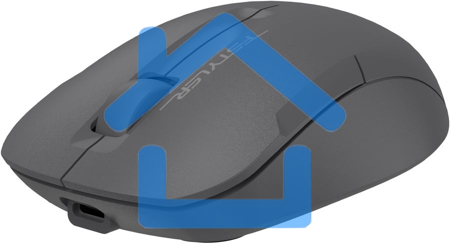 Мышь беспроводная A4Tech Fstyler FG15C Air2 серый, 1200 dpi, радиоканал, USB, кнопки - 3
