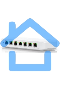 Коммутатор Ubiquiti UniFi Switch Ultra 60W PoE-коммутатор, 8х 1G RJ45, раздача 52 Вт