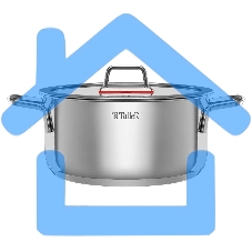 Кастрюля TALLER TR-17275 Тенденси нержавеющая сталь 18/10, 6,8 л