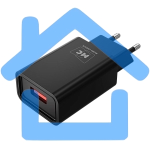 Зарядное устройство MORE CHOICE (4620202555687) NC07i СЗУ 1USB 2.0A, черный