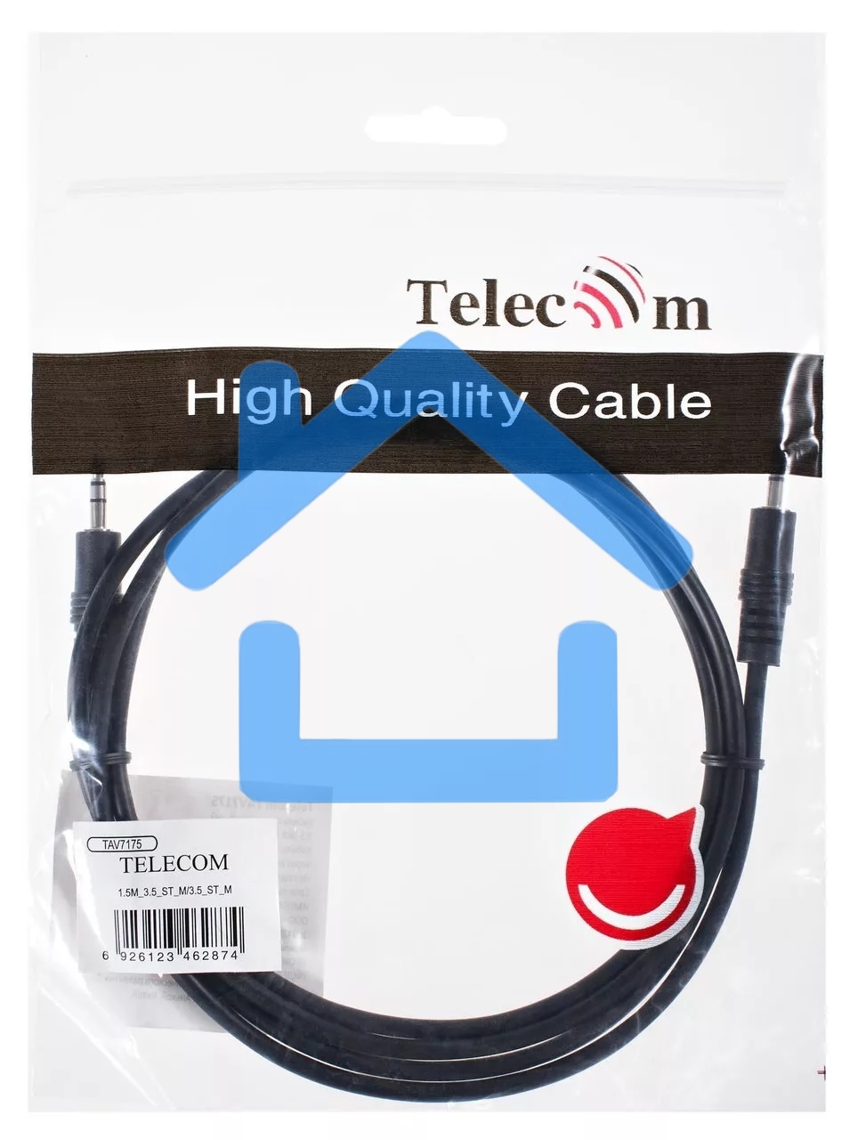 Кабель соединительный Telecom 3.5 Jack (M) - 3.5 Jack (M), стерео, аудио, 1.5м <TAV7175-1.5M> 