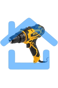 Дрель-шуруповерт Denzel SD-300-10, Сетевая, 300Вт