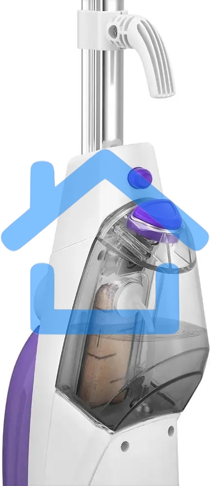 Швабра паровая Kitfort КТ-1085 1500Вт белый/фиолетовый