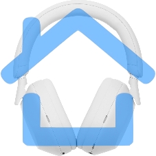 Наушники мониторные Sony WH-1000XM5 1.2м Bluetooth, белый