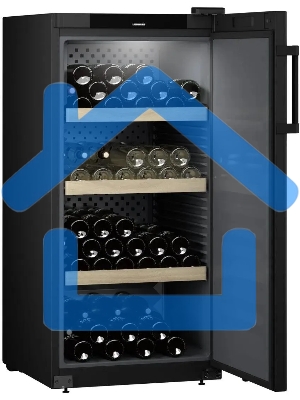 Винный шкаф Liebherr WSbl 4201 1-нокамерн. черный