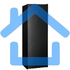 Морозилка Nordfrost DF 268 BAP, черный, 256л, 6 ящиков