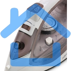 Утюг Maxwell MW-3047, 2400Вт, белый/коричневый