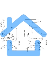 Кресло руководителя Бюрократ _DAO/WHITE белый, кожа, крестовина алюминий