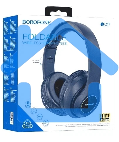 Беспроводные наушники BOROFONE (6974443384284) BO17 голубой