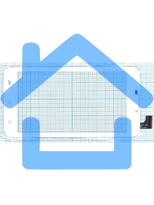 Сенсорное стекло (тачскрин) Explay Tab mini. белое