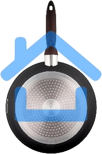 Сковорода Rondell Tierno RDA-1575, 24см, без крышки, черный