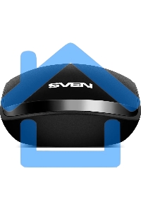 Мышь беспроводная SVEN RX-570SW черный, 1600 dpi, радиоканал, Bluetooth, USB, кнопки - 4
