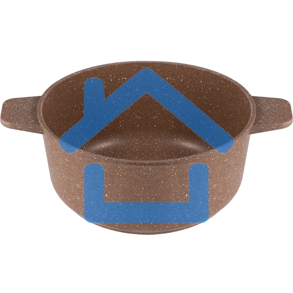 Кастрюля Maunfeld CARMEL MF24CRM01CR, 24 см, 4 л из литого алюминия со стеклянной крышкой