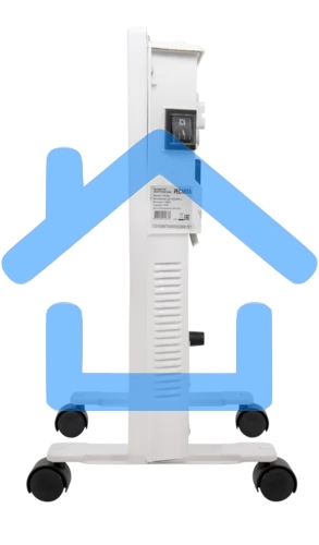 Конвектор Ресанта ОК-500, белый, 500 Вт, 5 м2, термостат 67/4/9