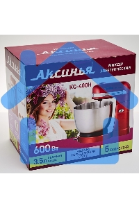 Миксер Delta Аксинья КС-400Н красный