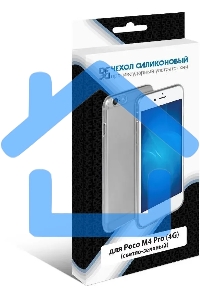 Чехол (клип-кейс) DF poCase-03 для Poco M4 Pro (4G) светло-зеленый