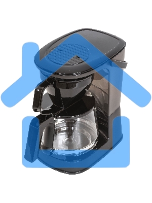 Кофеварка капельная SUPRA CMS-1240 черный, исп. кофе - молотый, 1.25 л, 750 Вт.