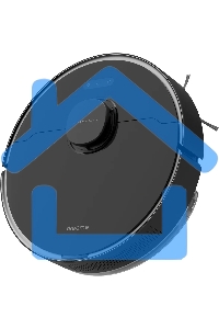 Робот-пылесос Dreame RLS6A D10S Pro черный, 46 Вт, 5200 мА·ч Li-Ion, уборка сухая/влажная, пылесборник контейнер 0.57 л