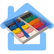 Пластилин Silwerhof Монстрики 10цв. 150гр. стек картон.кор.